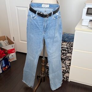 Abercrombie & Fitch 70s vintage flare high rise short